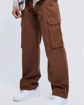 Brown cargo for men