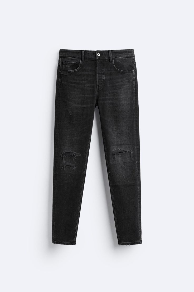 Black denim for men