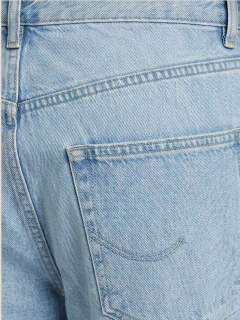 Classic Baggy Denim Jeans – Light Sky Wash