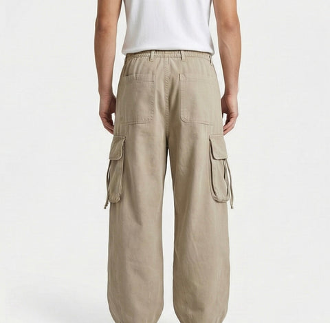 Urban Drift Baggy Cargo – Sand Beige
