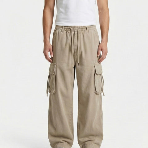 Urban Drift Baggy Cargo – Sand Beige
