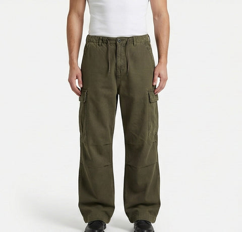Urban Drift Baggy Cargo – Olive Moss