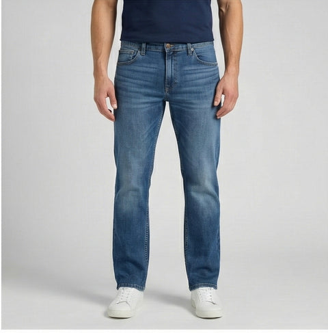 Athletic Tapered Fit Jeans – Vintage Fade Blue