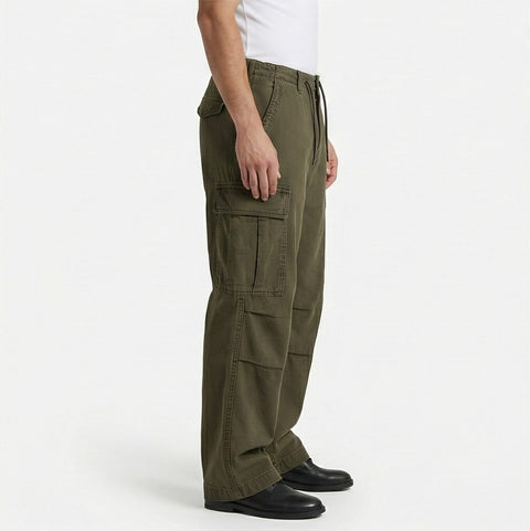 Urban Drift Baggy Cargo – Olive Moss